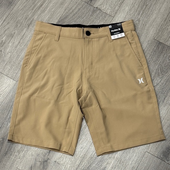 Hurley Other - Hurley Men's Khaki Walkshorts Hybrid Shorts Size 28